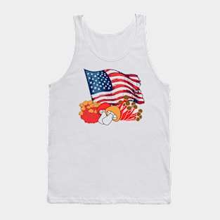 American mushroom style Tank Top